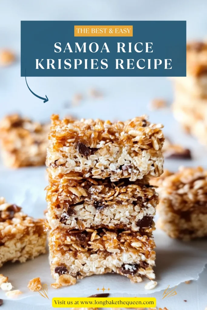 Samoa Rice Krispies Recipe