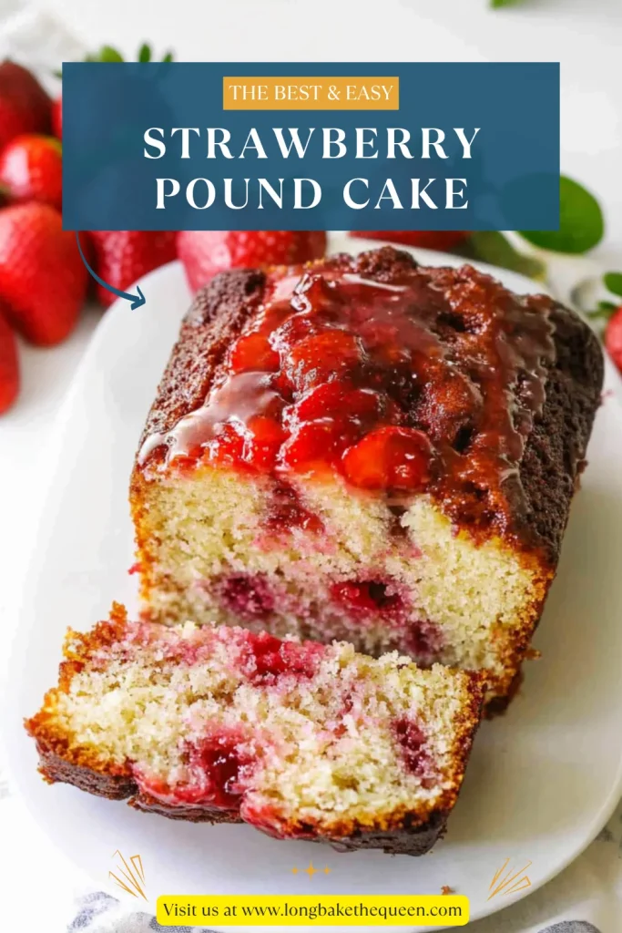 Strawberry Pound Cake