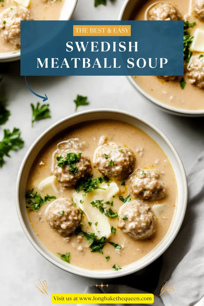 Swedish Meatball Soup