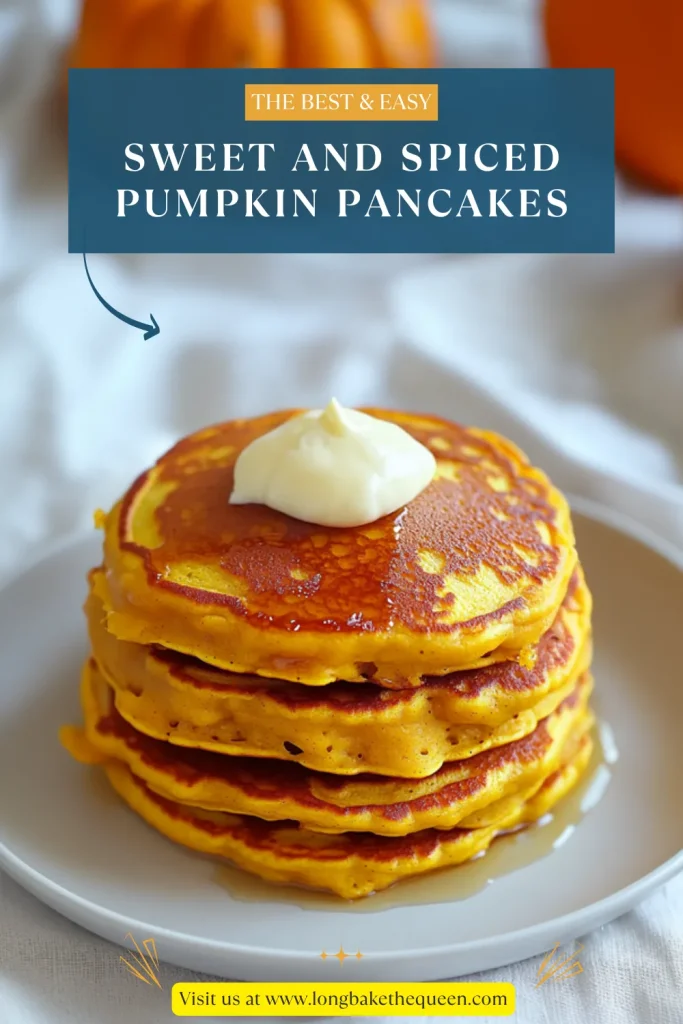 Sweet and Spiced Pumpkin Pancakes