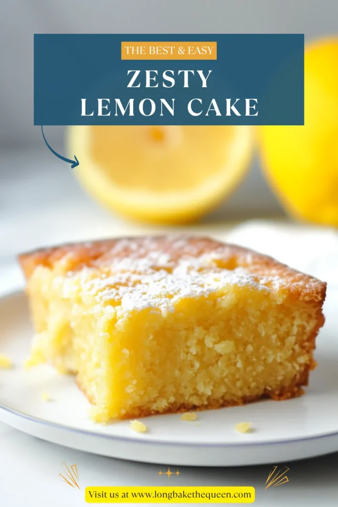 Zesty Lemon Cake
