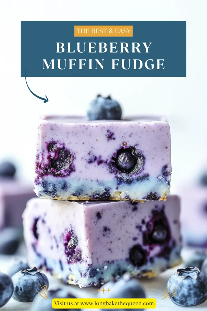 Blueberry Muffin Fudge