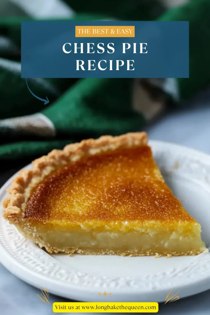 Chess Pie Recipe
