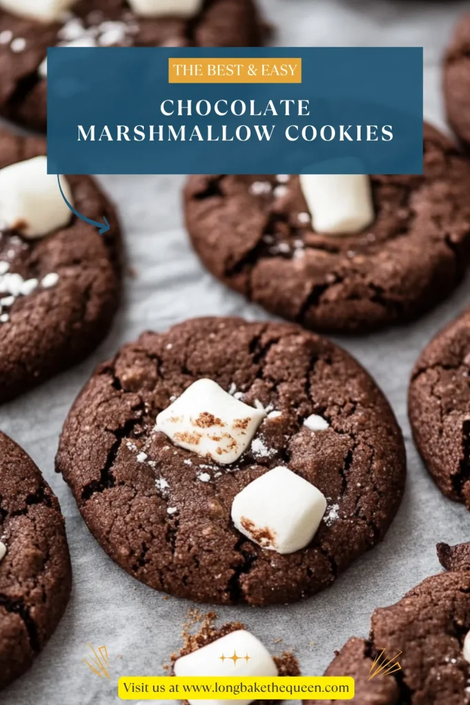 Chocolate Marshmallow Cookies