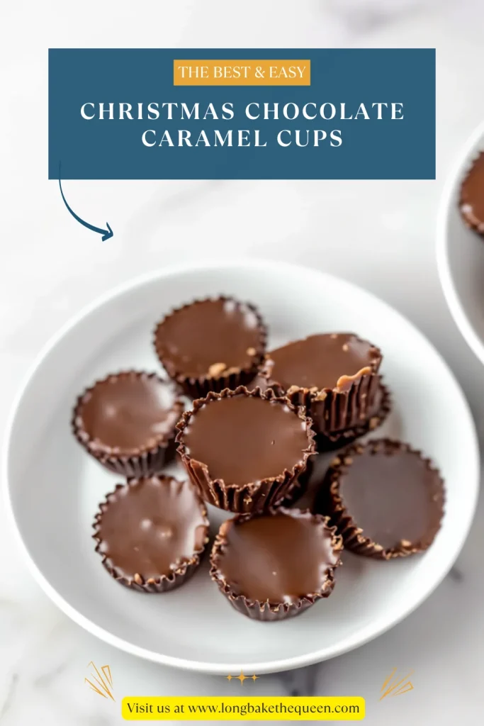 Christmas Chocolate Caramel Cups