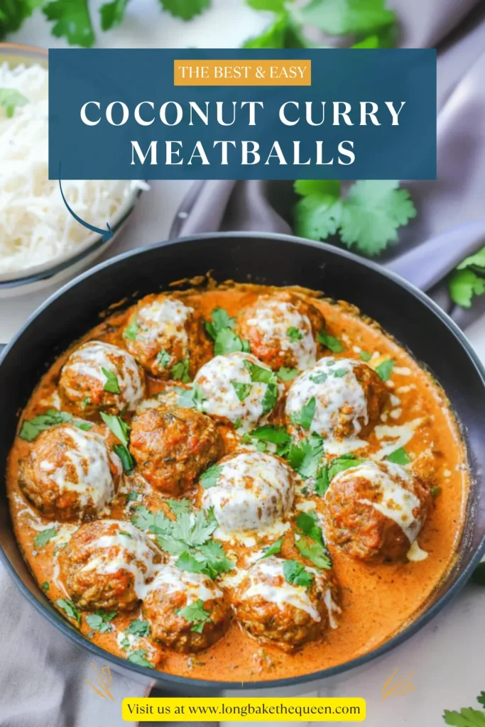 Coconut Curry Meatballs