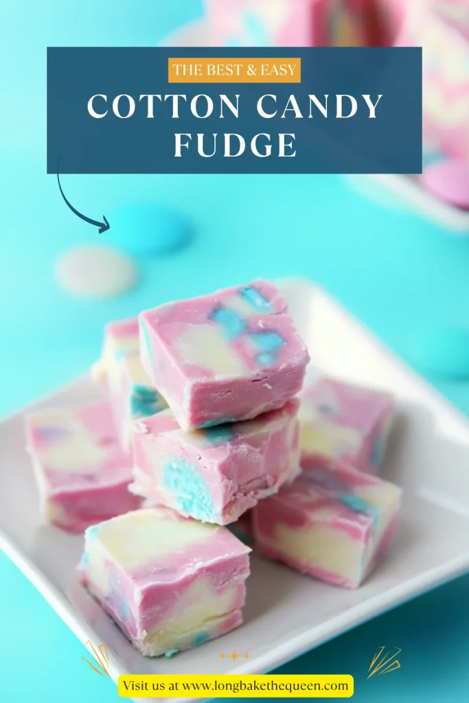 Cotton Candy Fudge
