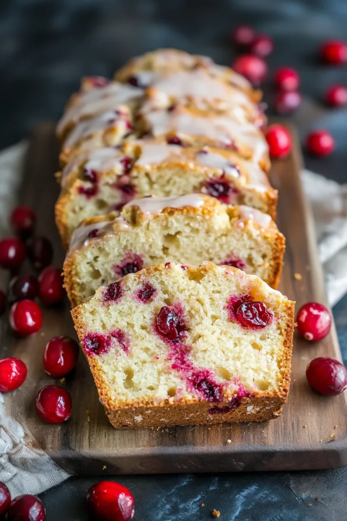 Overhead view of glazed bread highlighting vibrant colors and texture.