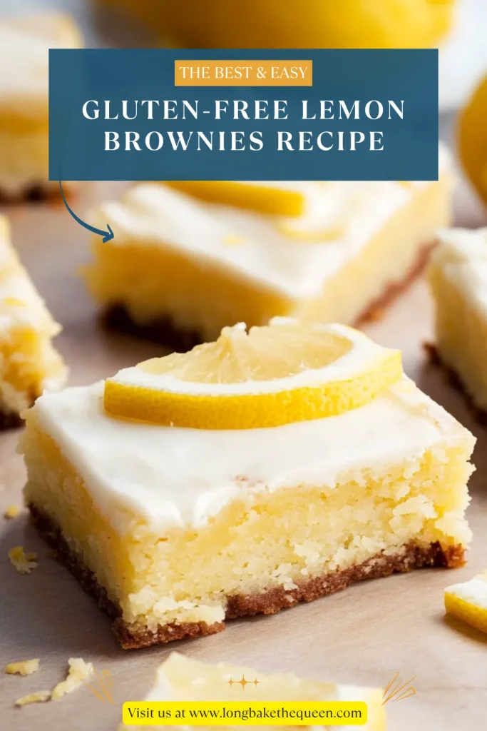 Gluten-Free Lemon Brownies Recipe